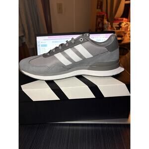 NIB adidas S2G Spikeless 24 Golf Shoes Men's 11.5 Grey White Leather MSRP $110